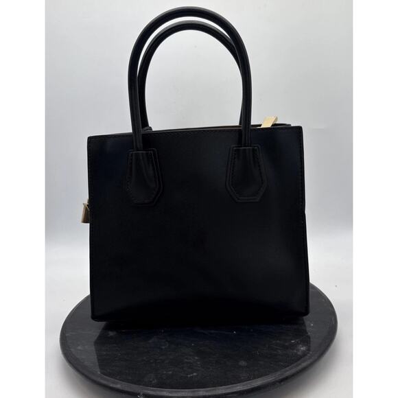 NWT Michael Kors Black Mercer Medium Messenger Purse LOVE Light Up Tested Works - Picture 6 of 15